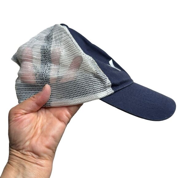 Yeti Cooler Hat Cap Trucker Mesh Strap Back Adjustable Blue Outdoor - Picture 3 of 5